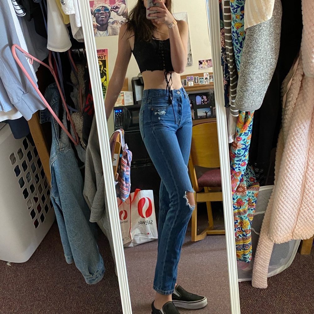 Levis 501 S Skinny Jeans